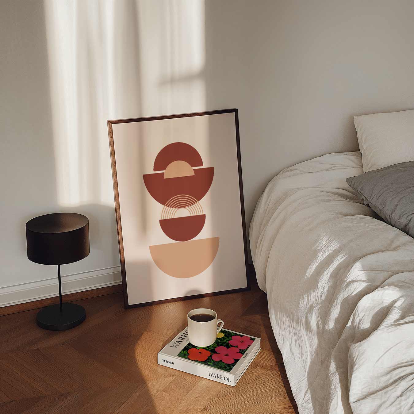 Retro Geometrische Kunstposter