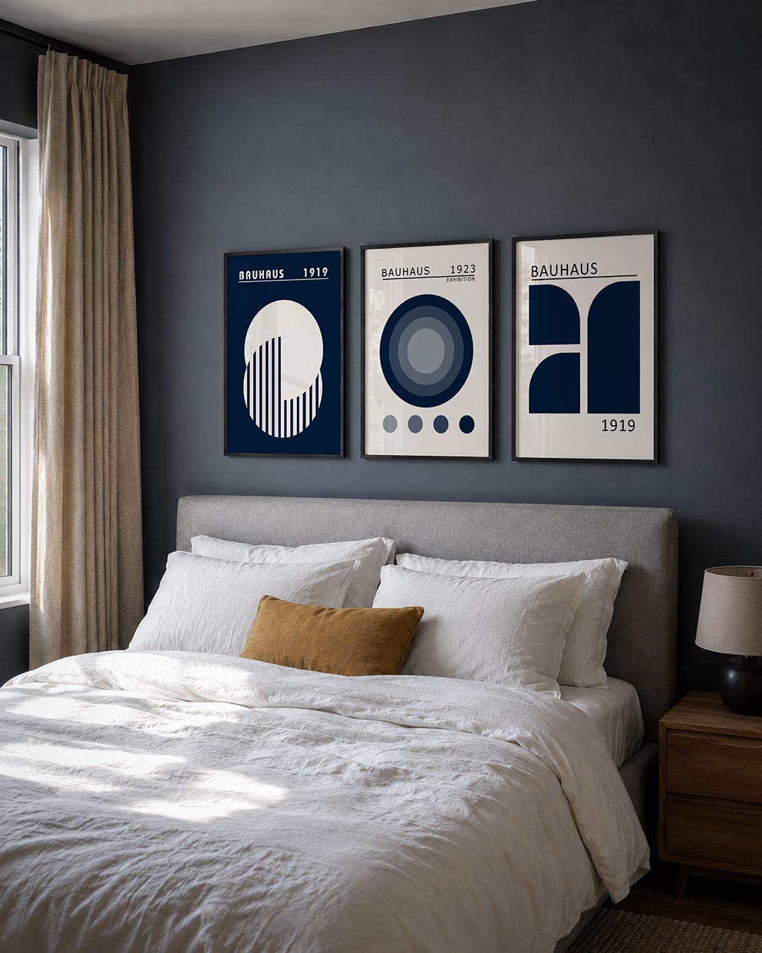 Cirkel en strepen Posterset