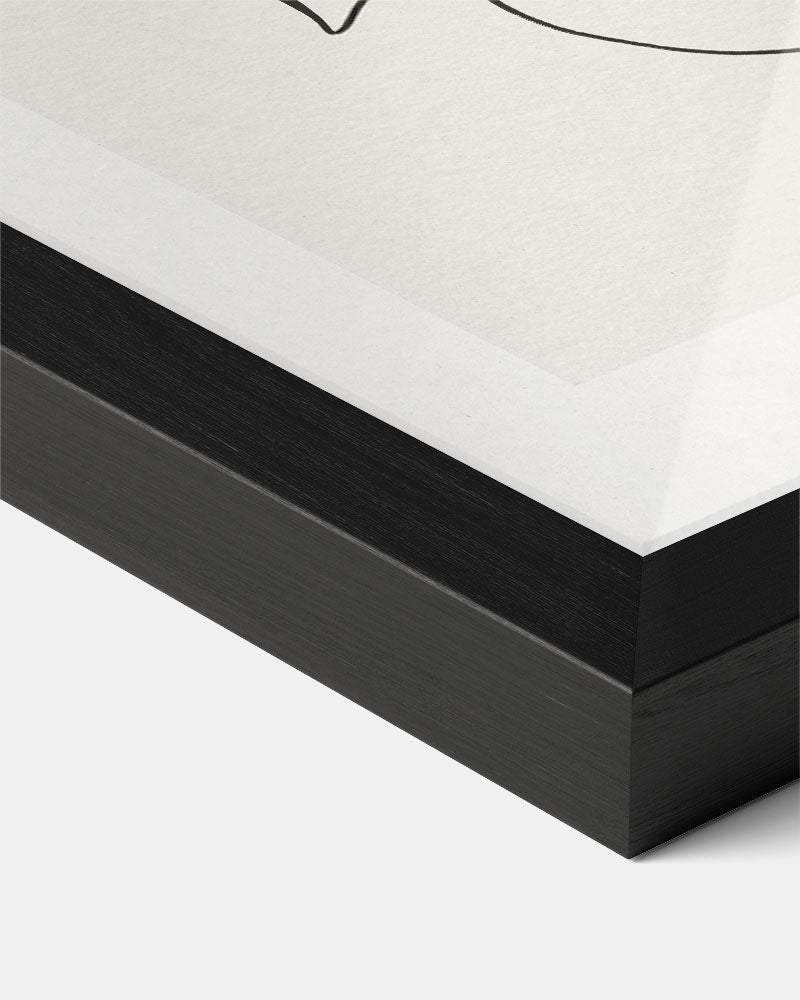 Abstracte Kunstfruit Poster-WallArtistic