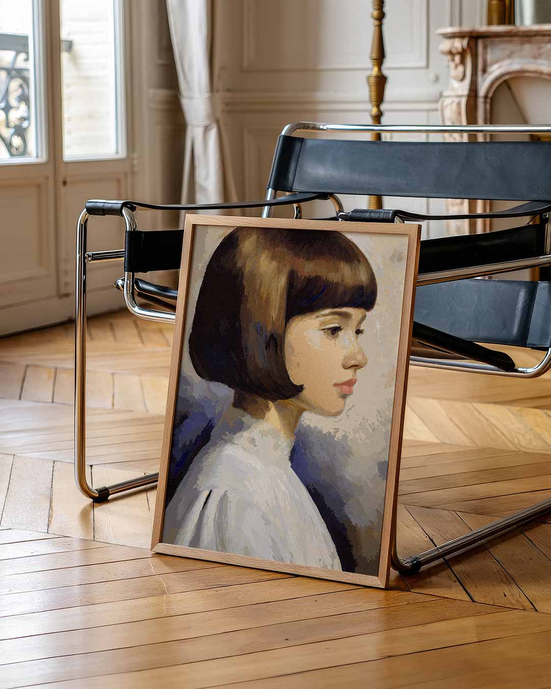 Vrouwelijk Klassiek Portret Poster