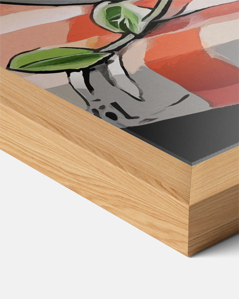 Sfeervolle Pizza Poster-WallArtistic