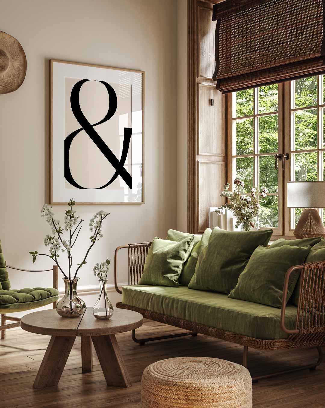 Stijlvolle Ampersand Poster