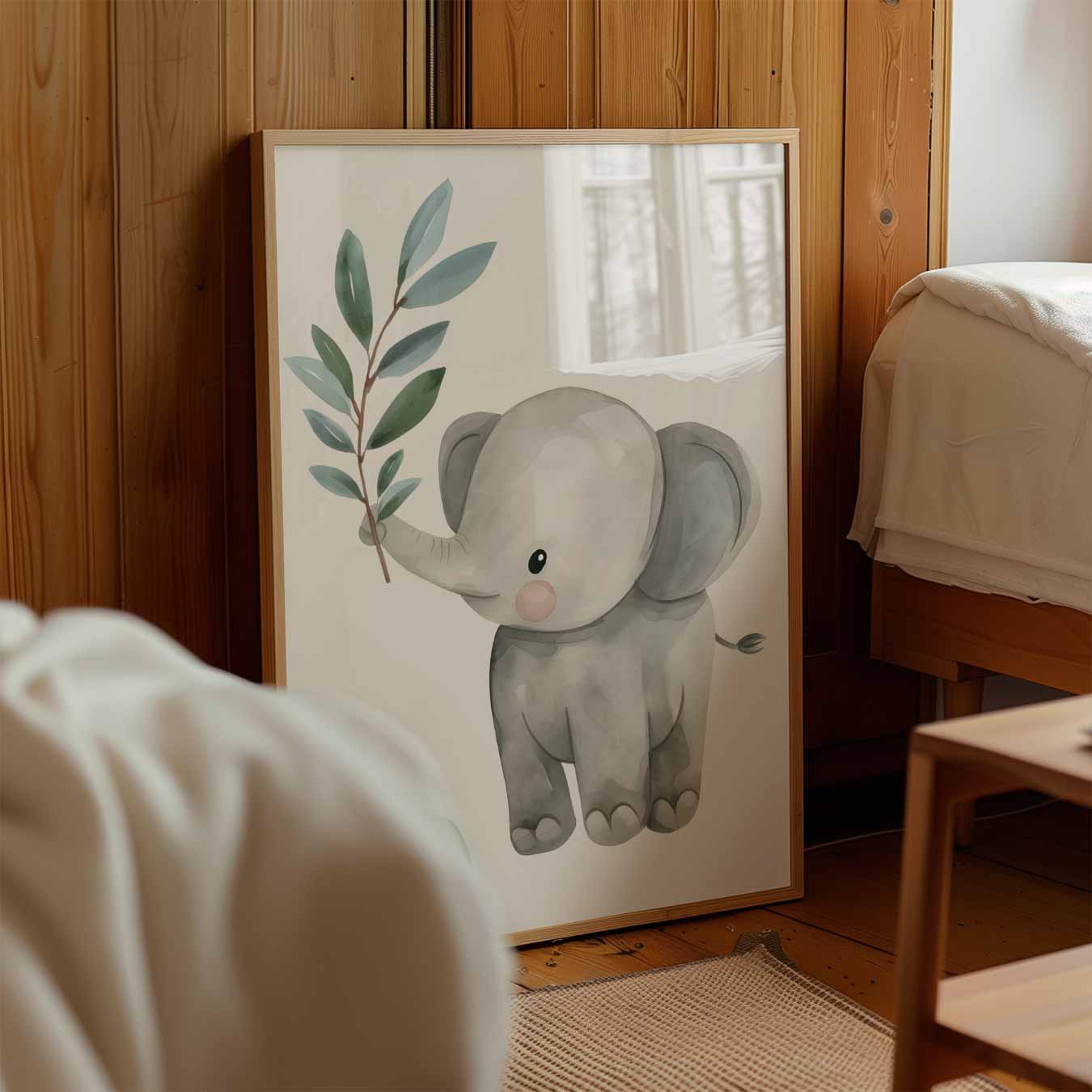 Baby Elephant Poster-WallArtistic