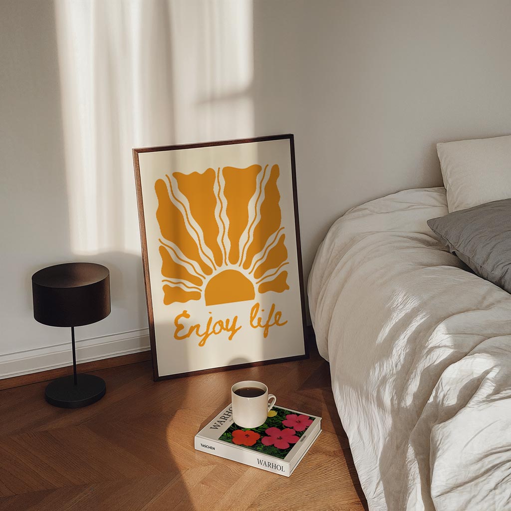 Geniet van het Leven Poster