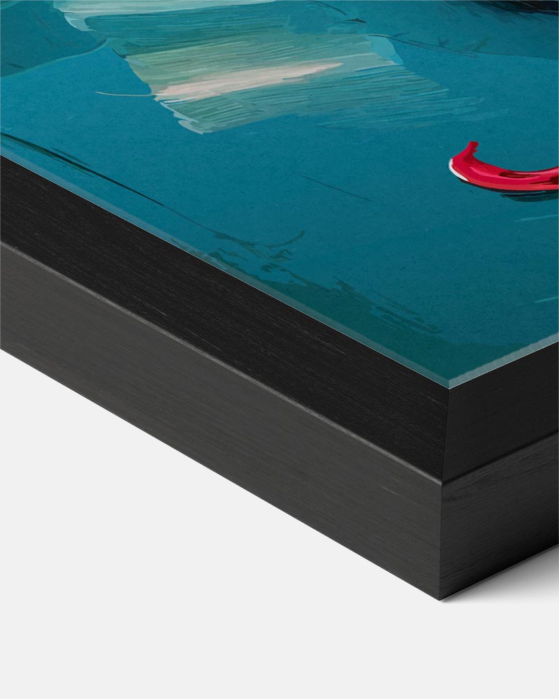 Spicy Chili Duo Poster-WallArtistic