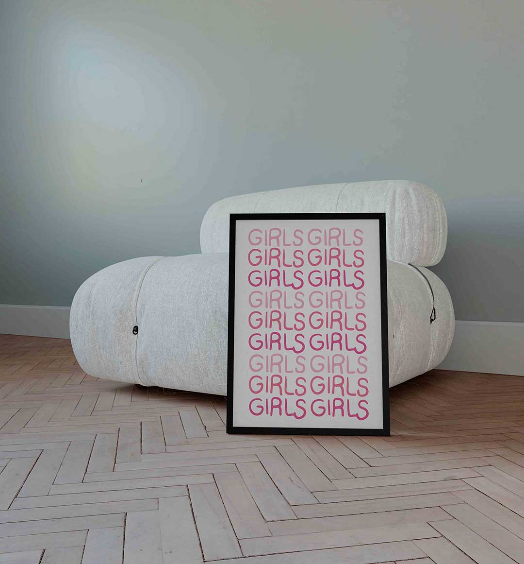 Meisjes herhaling Poster