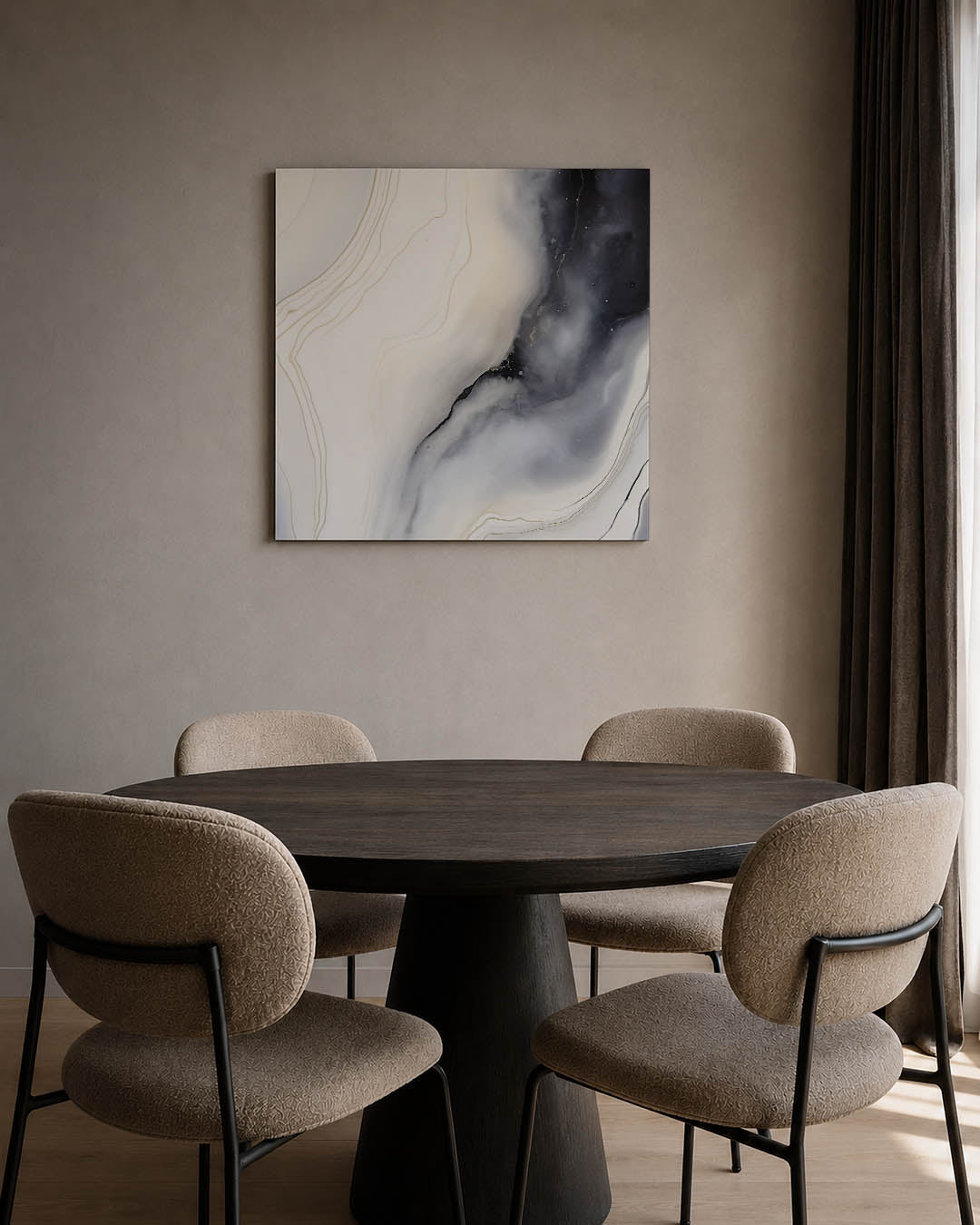 Organische lijnen Kunstwerk