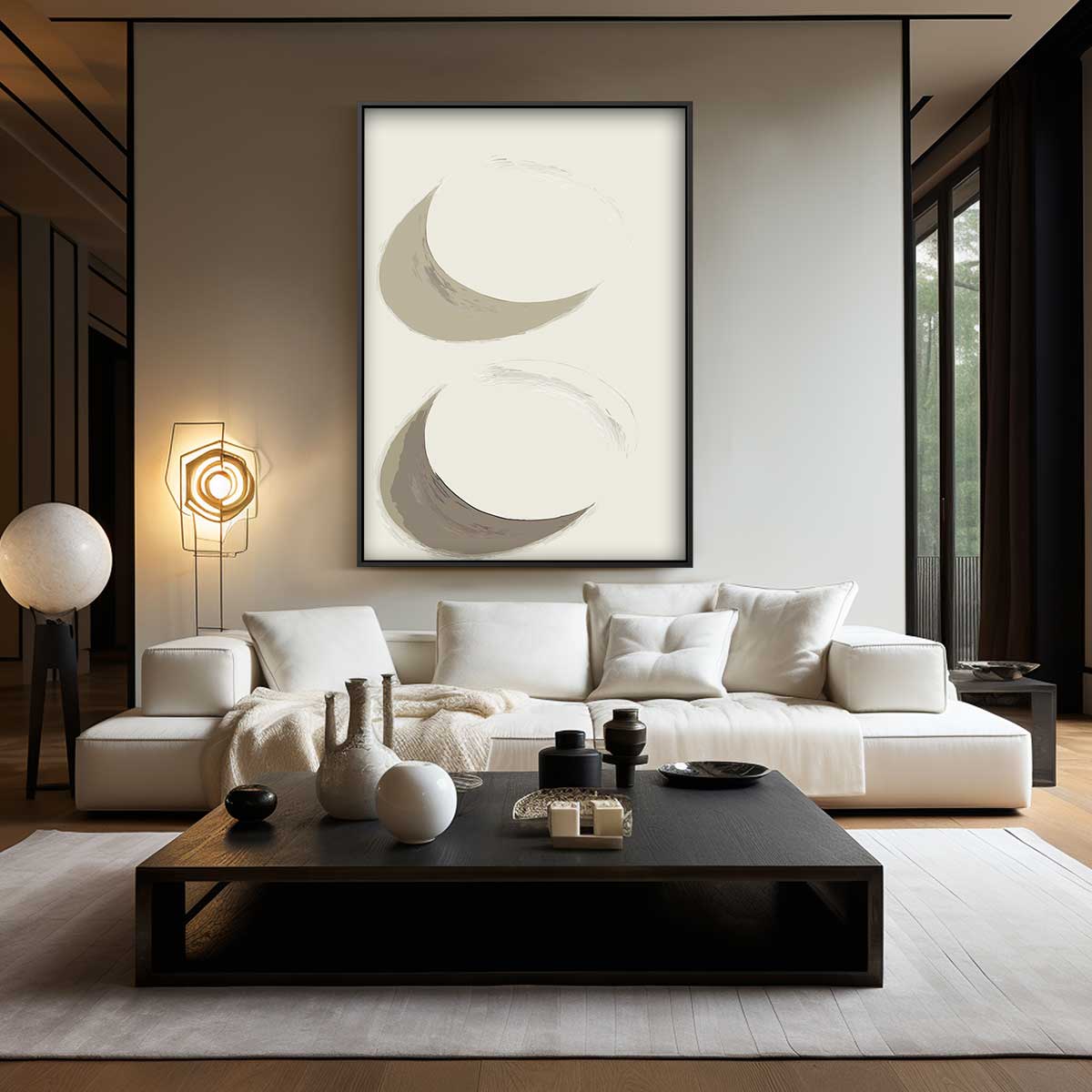 Dans van de Maan Kunstwerk-canvas-dibond-plexiglas-wanddecoratie-WallArtistic