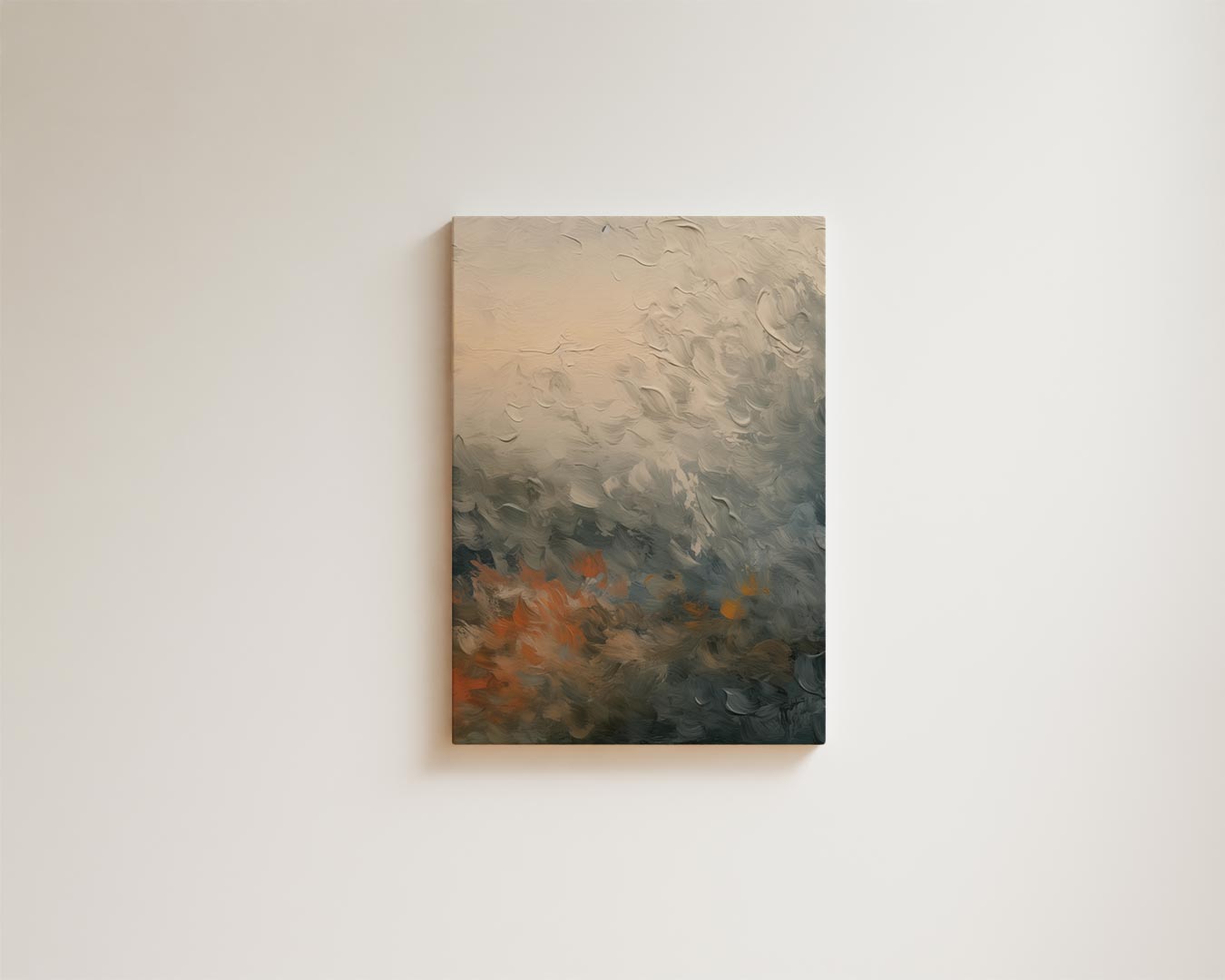 Kleurrijke Zonsopgang in Abstractie Kunstwerk-canvas-dibond-plexiglas-wanddecoratie-WallArtistic