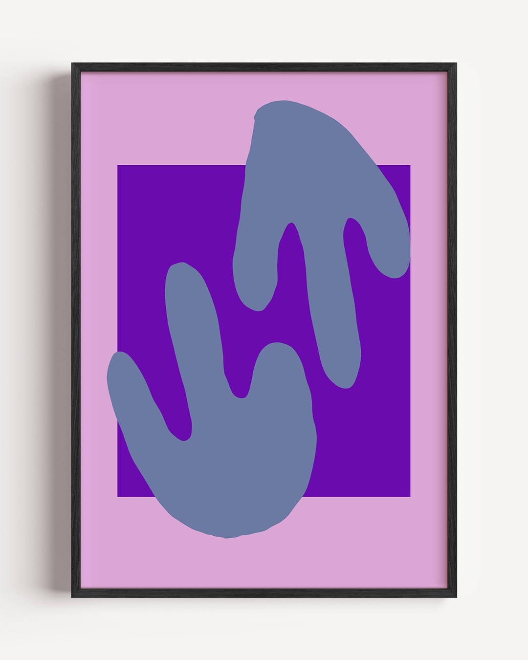Creatieve Abstracte Handen Poster-WallArtistic
