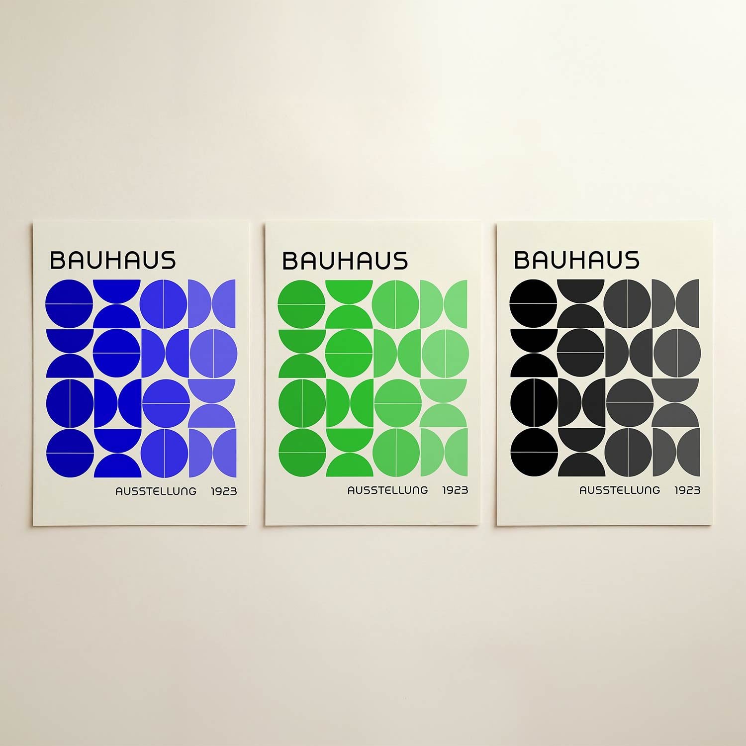 Vormen en vlakken Posterset