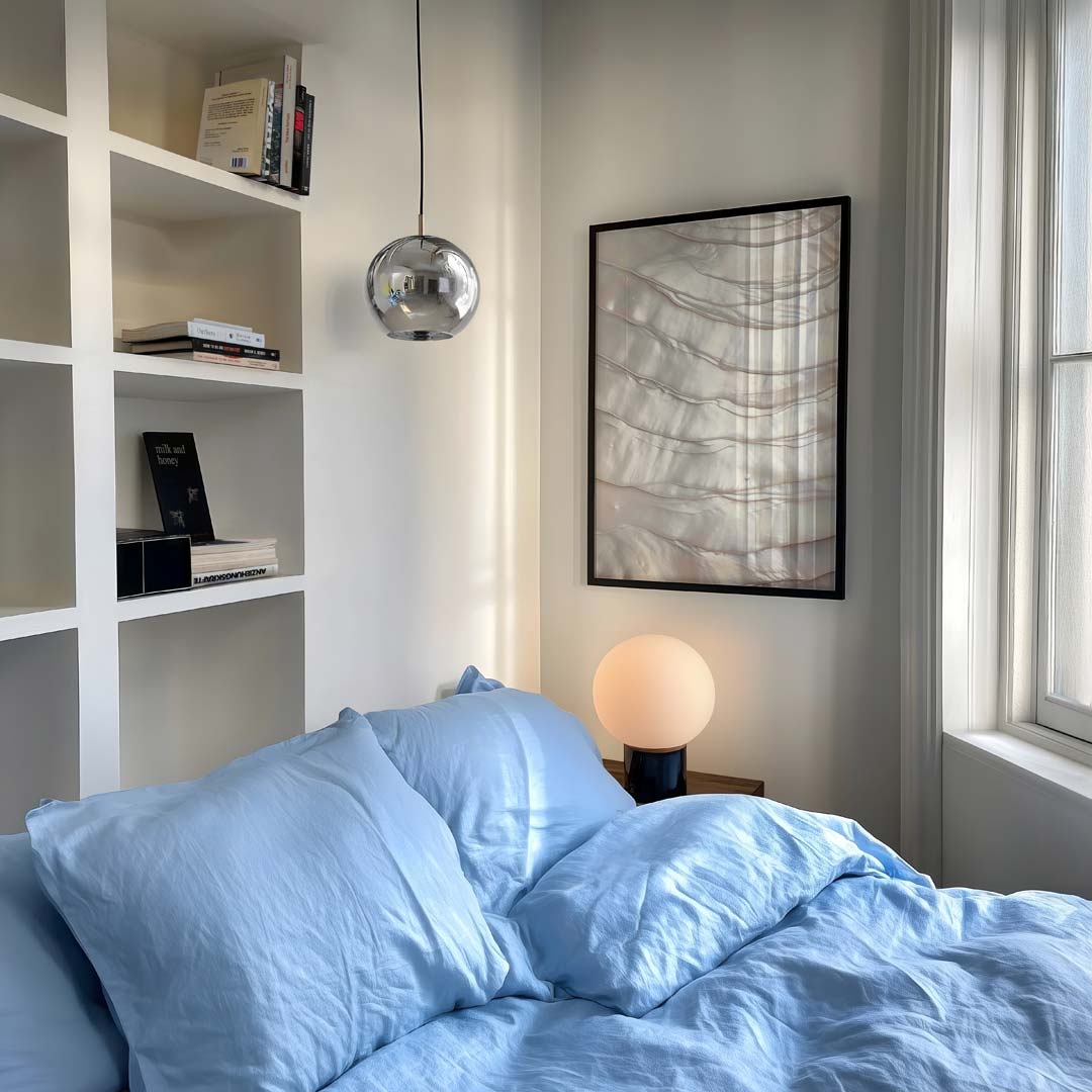 Elegante Parel Mozaïek Poster-WallArtistic