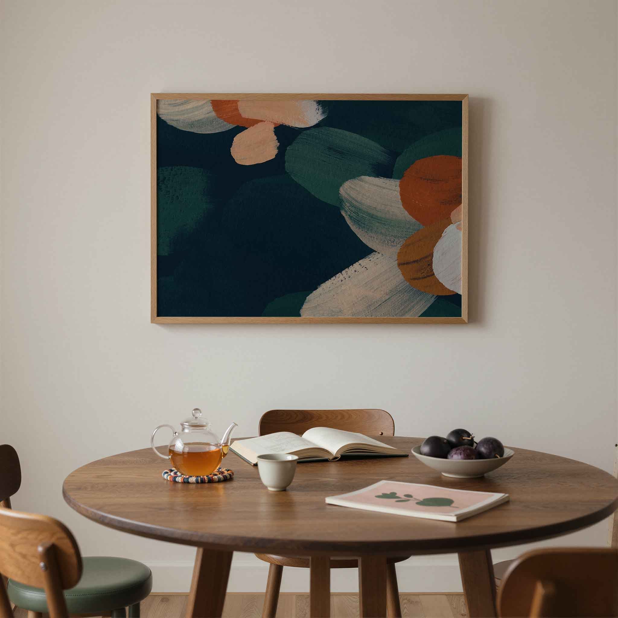 Abstracte vormen Poster