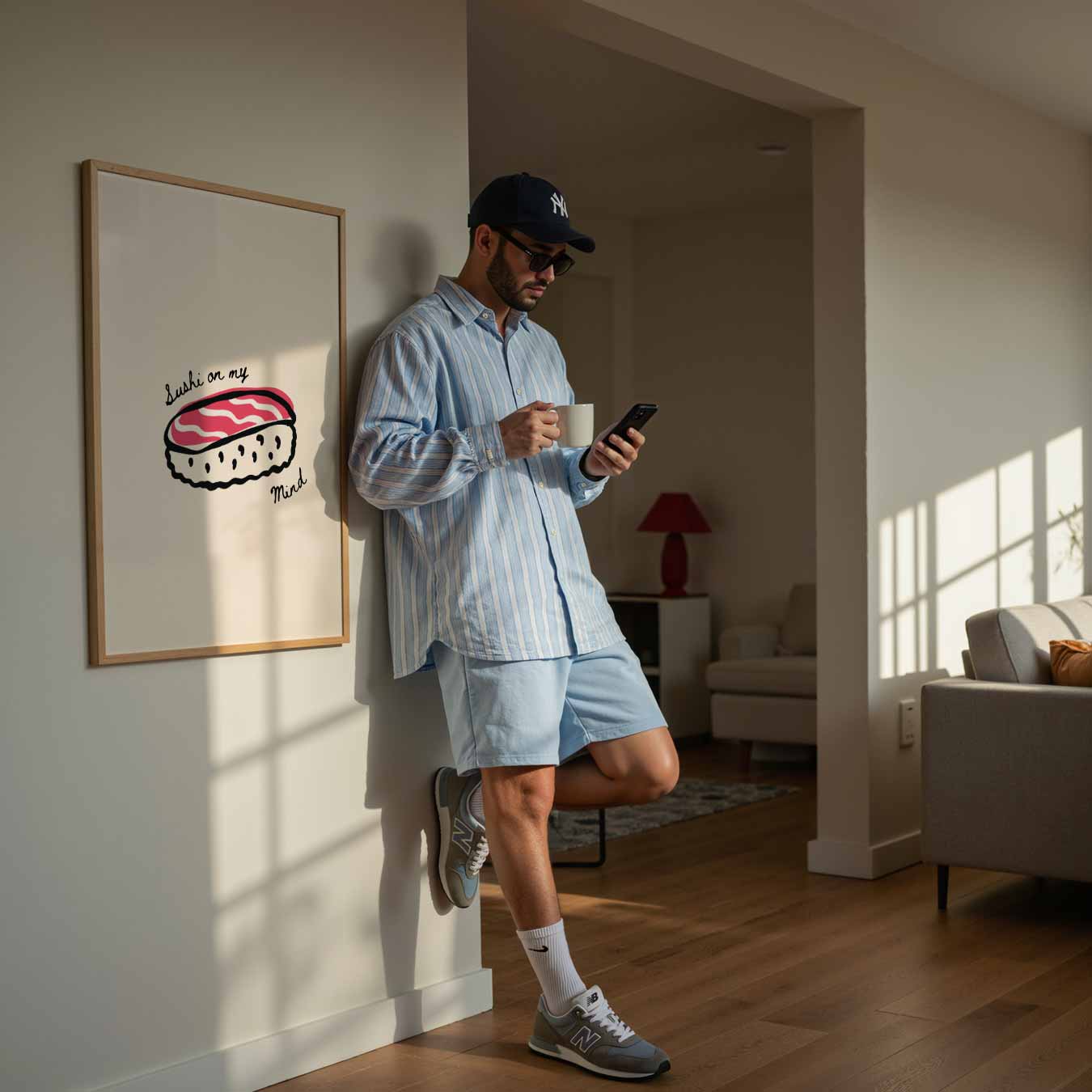 Sushi Liefde Poster-WallArtistic