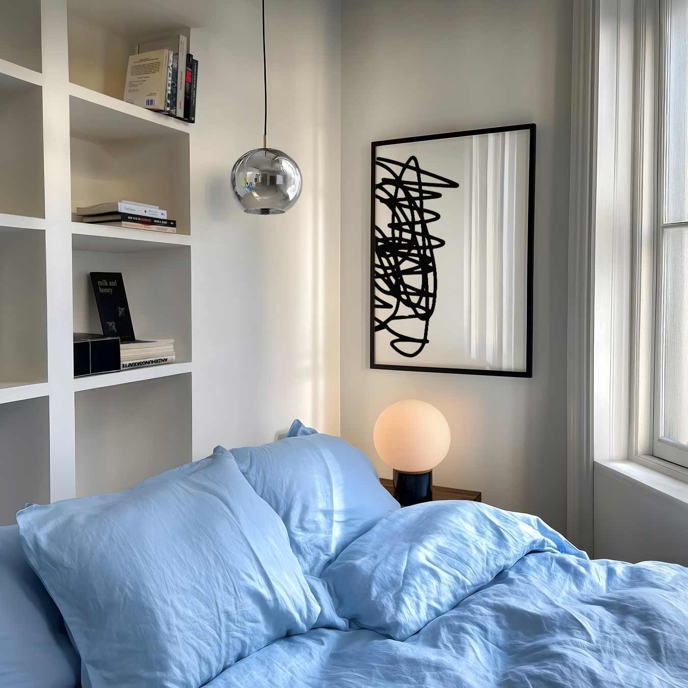 Abstracte Expressie Poster-WallArtistic