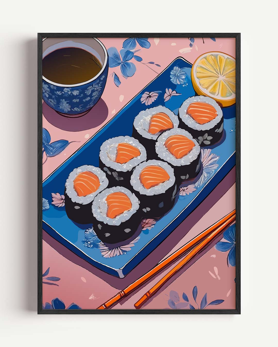 Stijlvolle Sushi Poster-WallArtistic