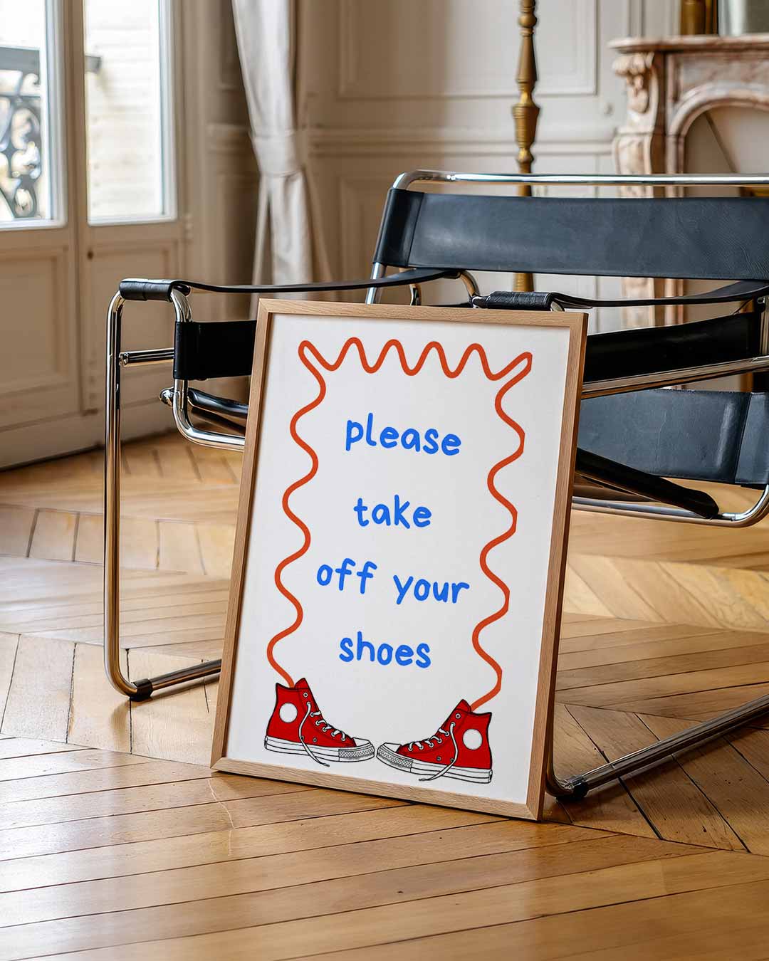 Gezellige Schoenen Uit Poster