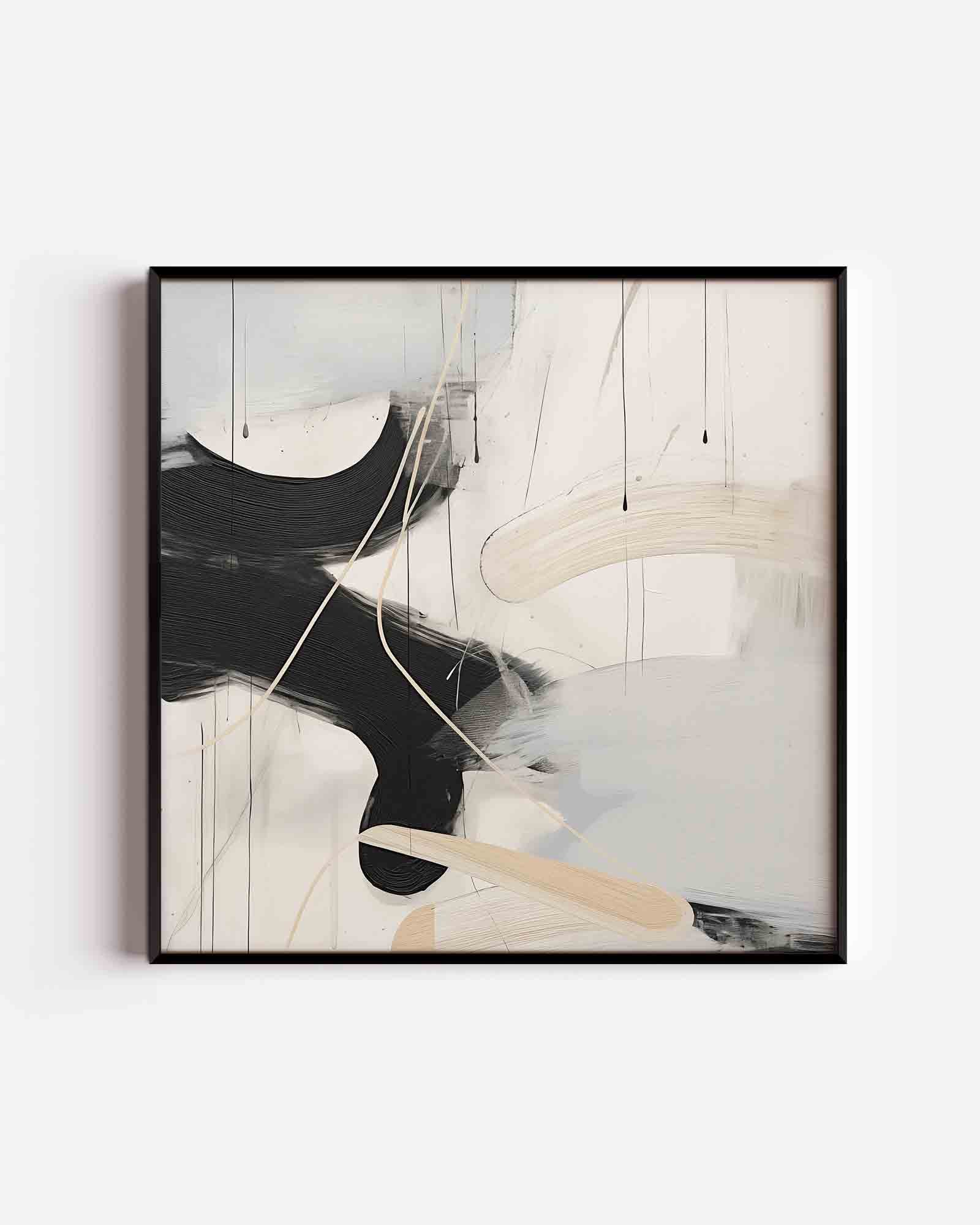 Abstracte vormen Poster