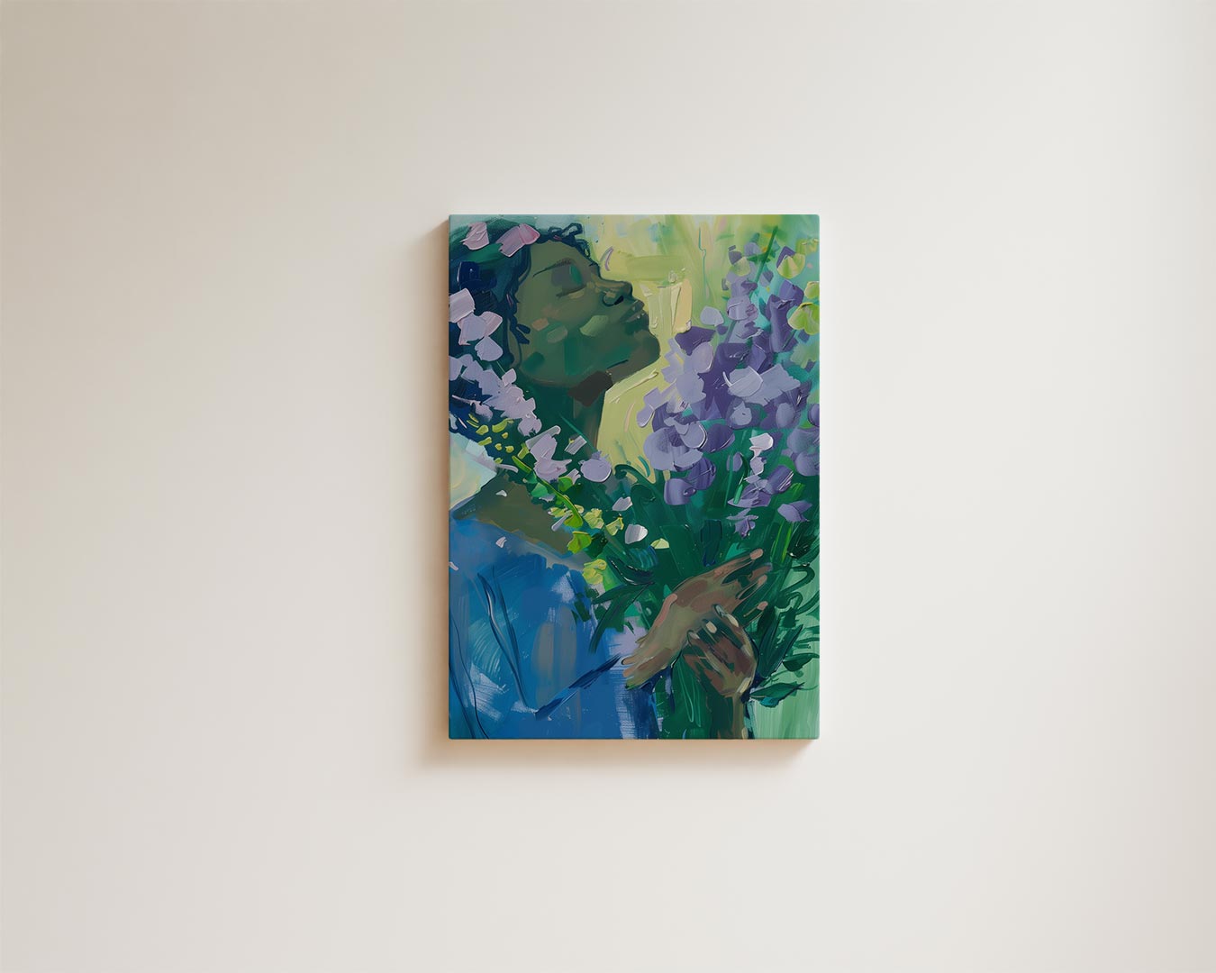 Bloemige Dromen Kunstwerk-canvas-dibond-plexiglas-wanddecoratie-WallArtistic