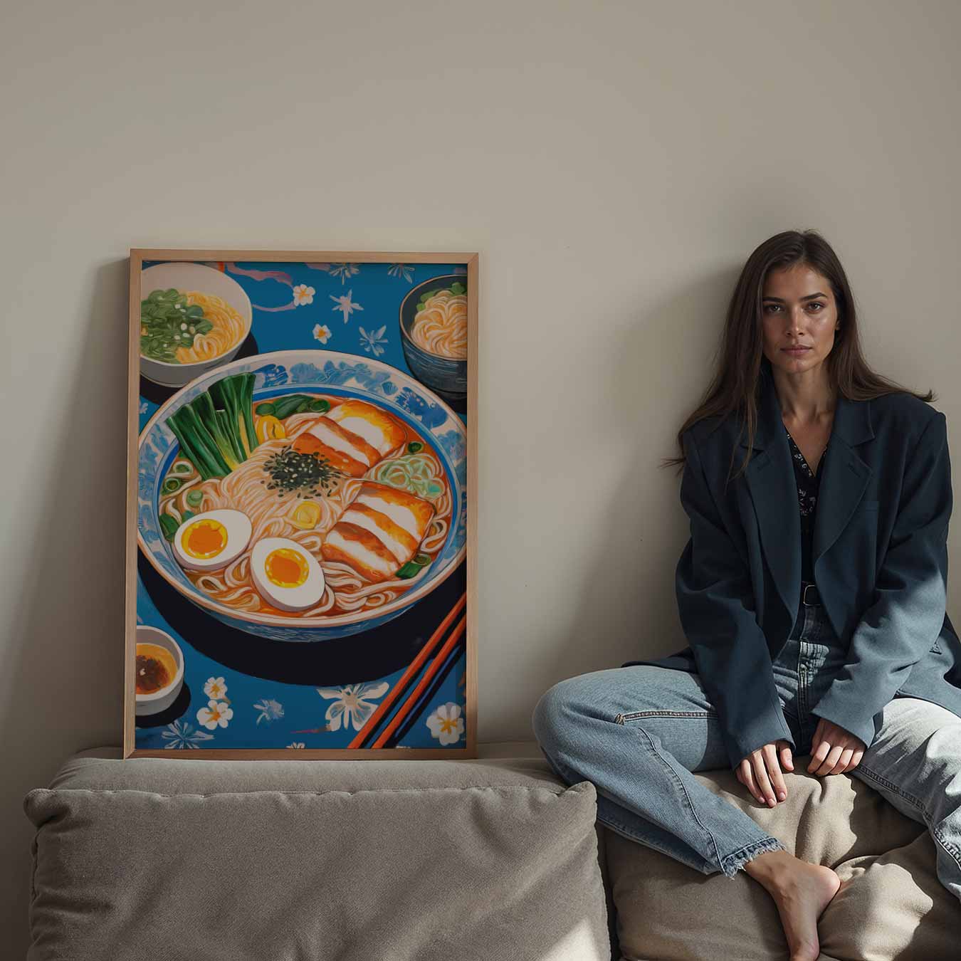 Heerlijke Ramen Illustratie Poster