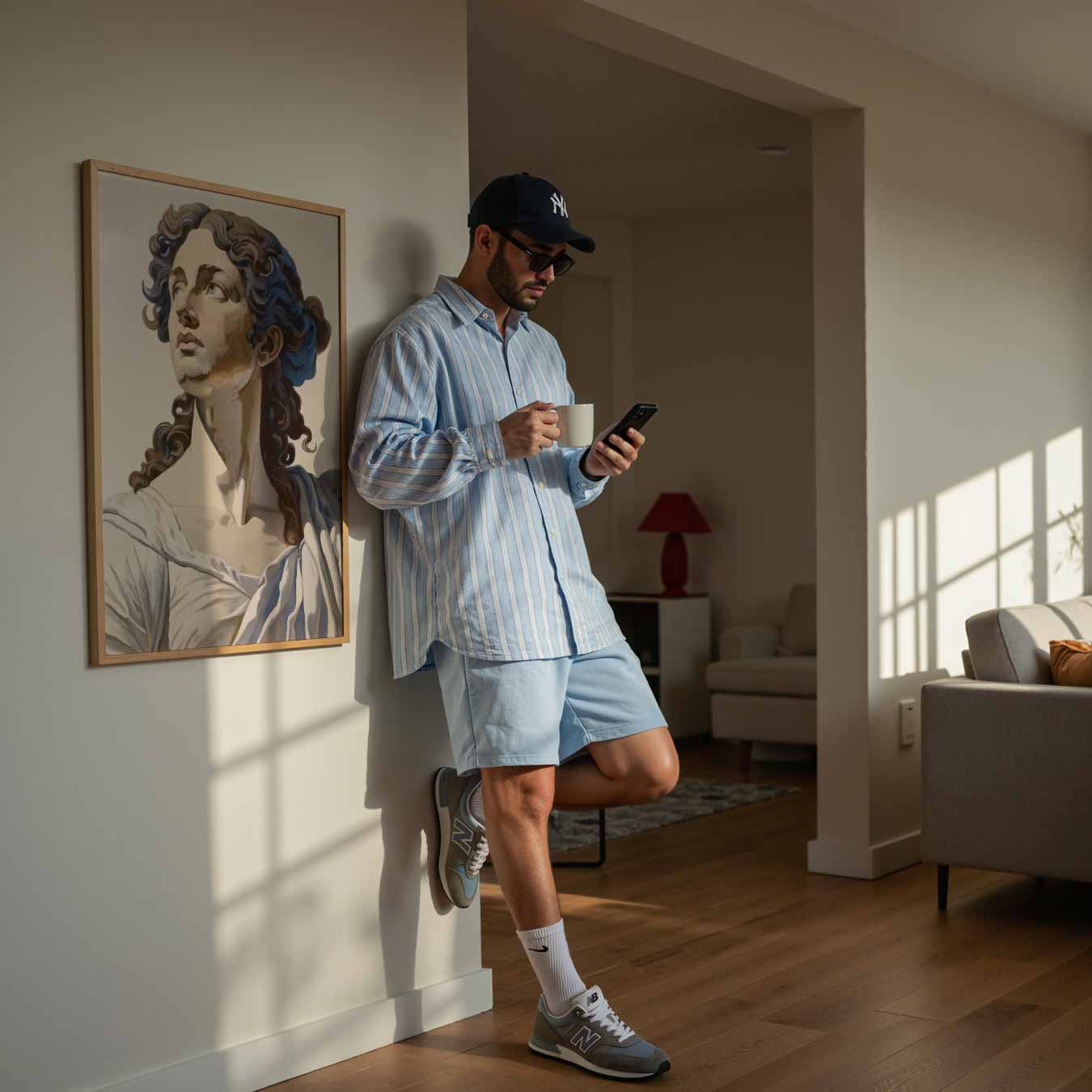 Klassieke Elegantie Portret Poster-WallArtistic