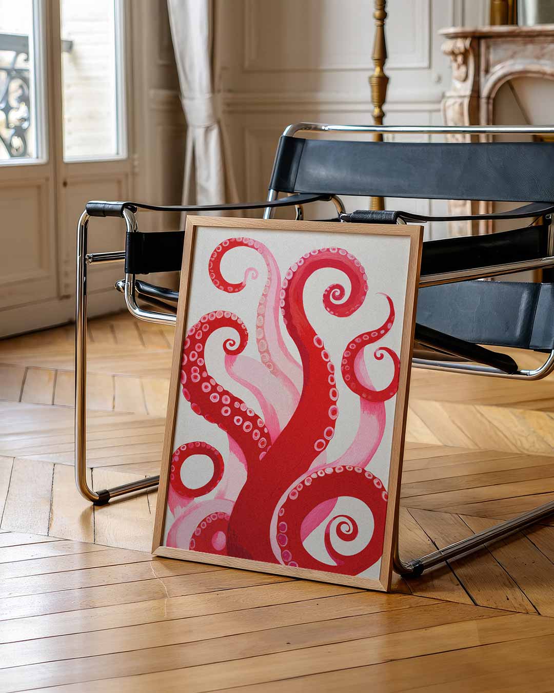 Octopus Tentakel Kunstposter-WallArtistic