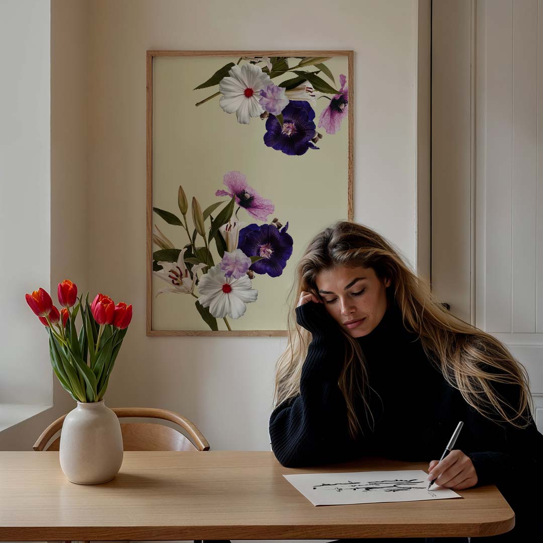 Bloemenpracht Poster-WallArtistic