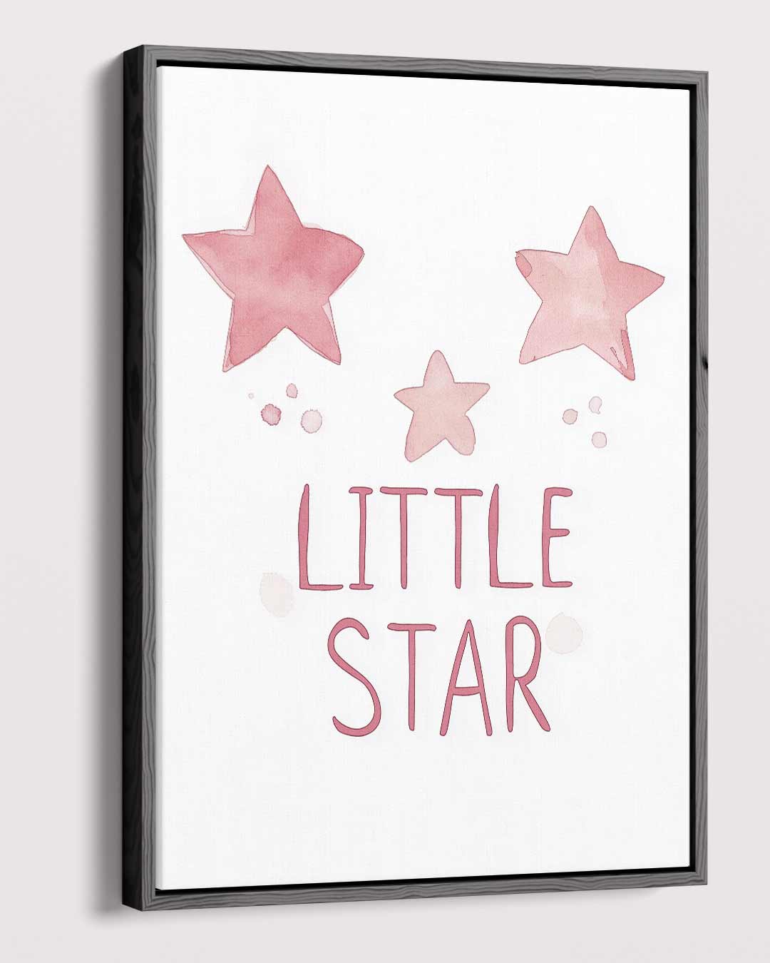 Little Star Kinderkamer Poster Kunstwerk-canvas-dibond-plexiglas-wanddecoratie-WallArtistic