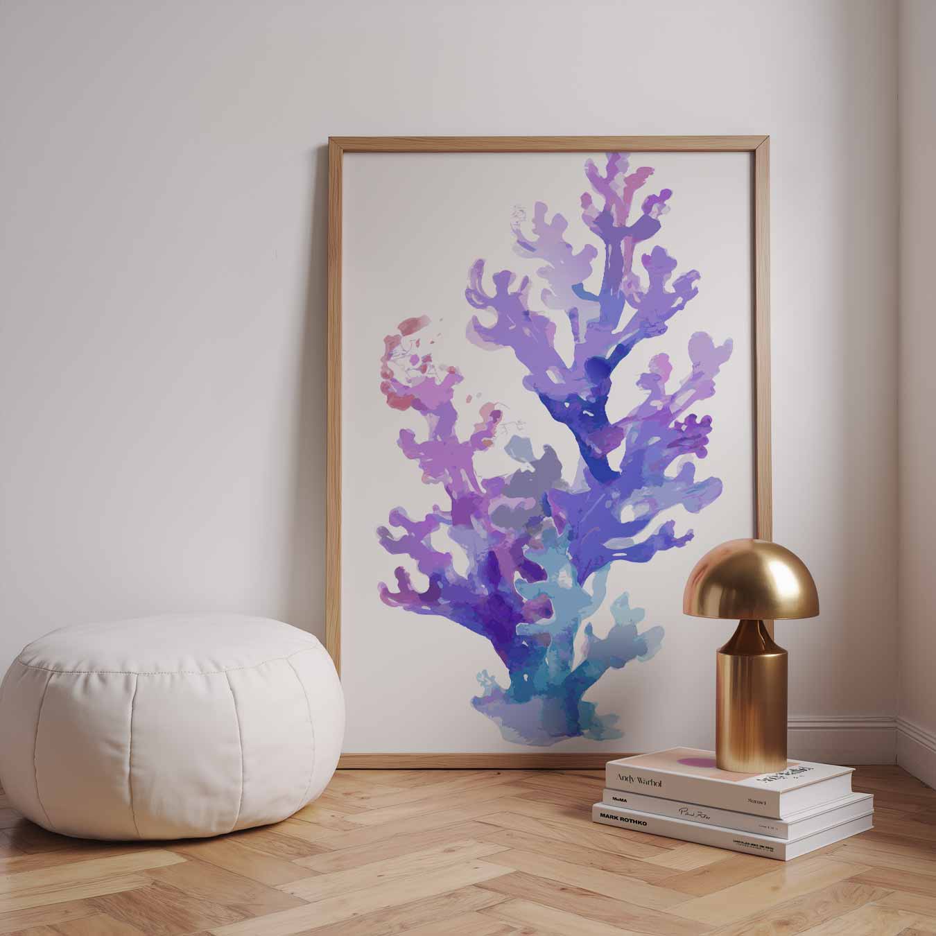 Ocean Dream Koraal Poster-WallArtistic