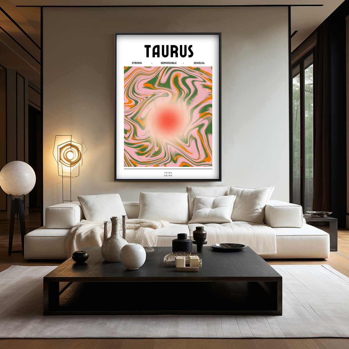Abstract kunstwerk Kunstwerk-canvas-dibond-plexiglas-wanddecoratie-WallArtistic