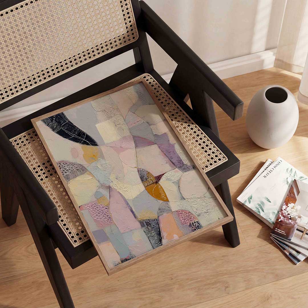 Abstracte vormen Poster