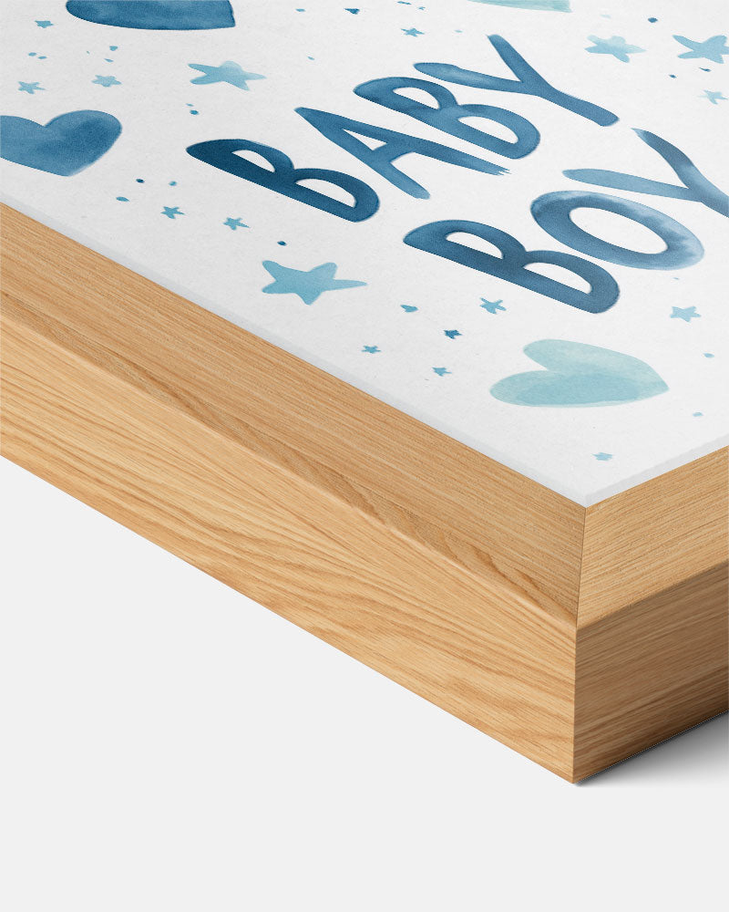 Liefdevolle Baby Jongen Poster