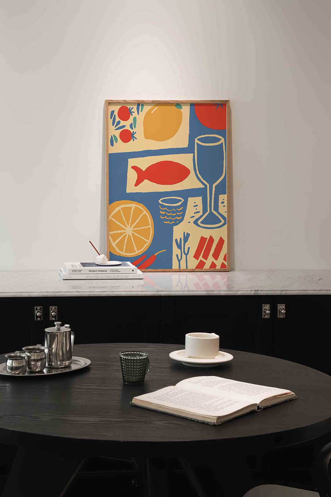 Fruit en vis Poster