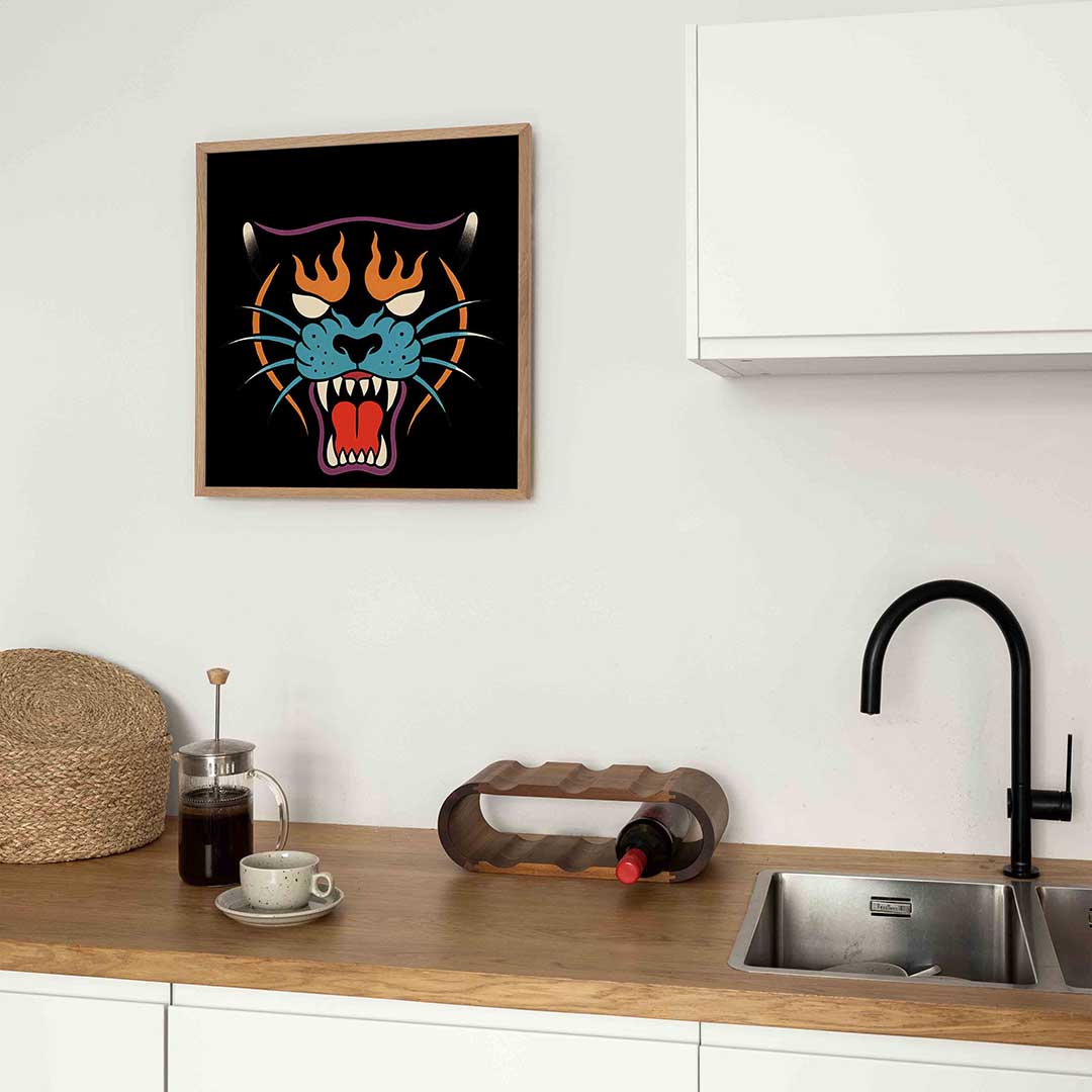 Panter gezicht Poster