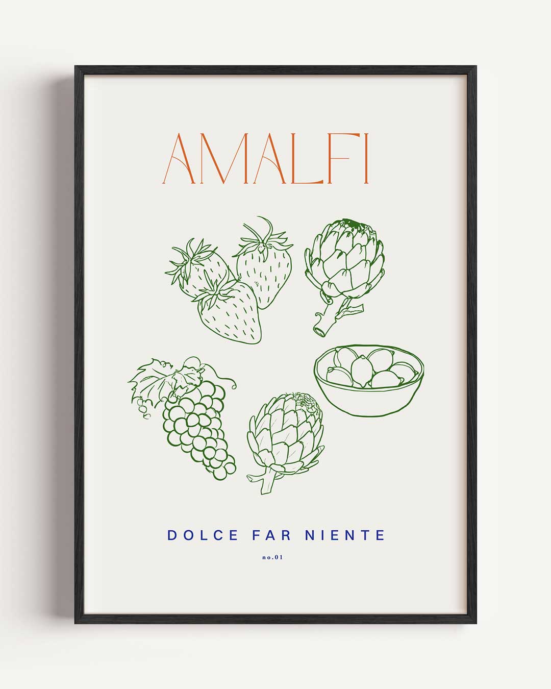 Amalfi Dolce Far Niente Poster-WallArtistic