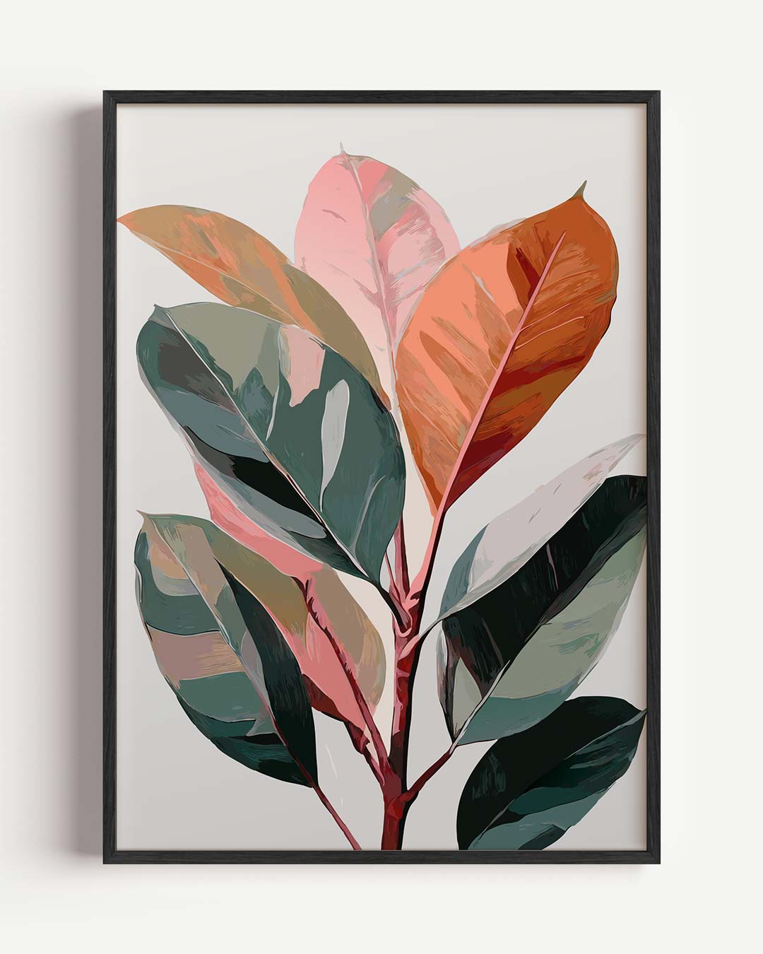 Natuurlijke Pracht Bladeren Poster-WallArtistic