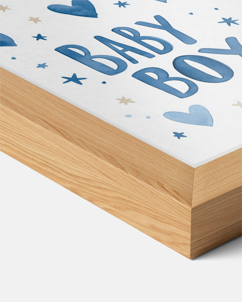 Welkom Baby Jongen Poster