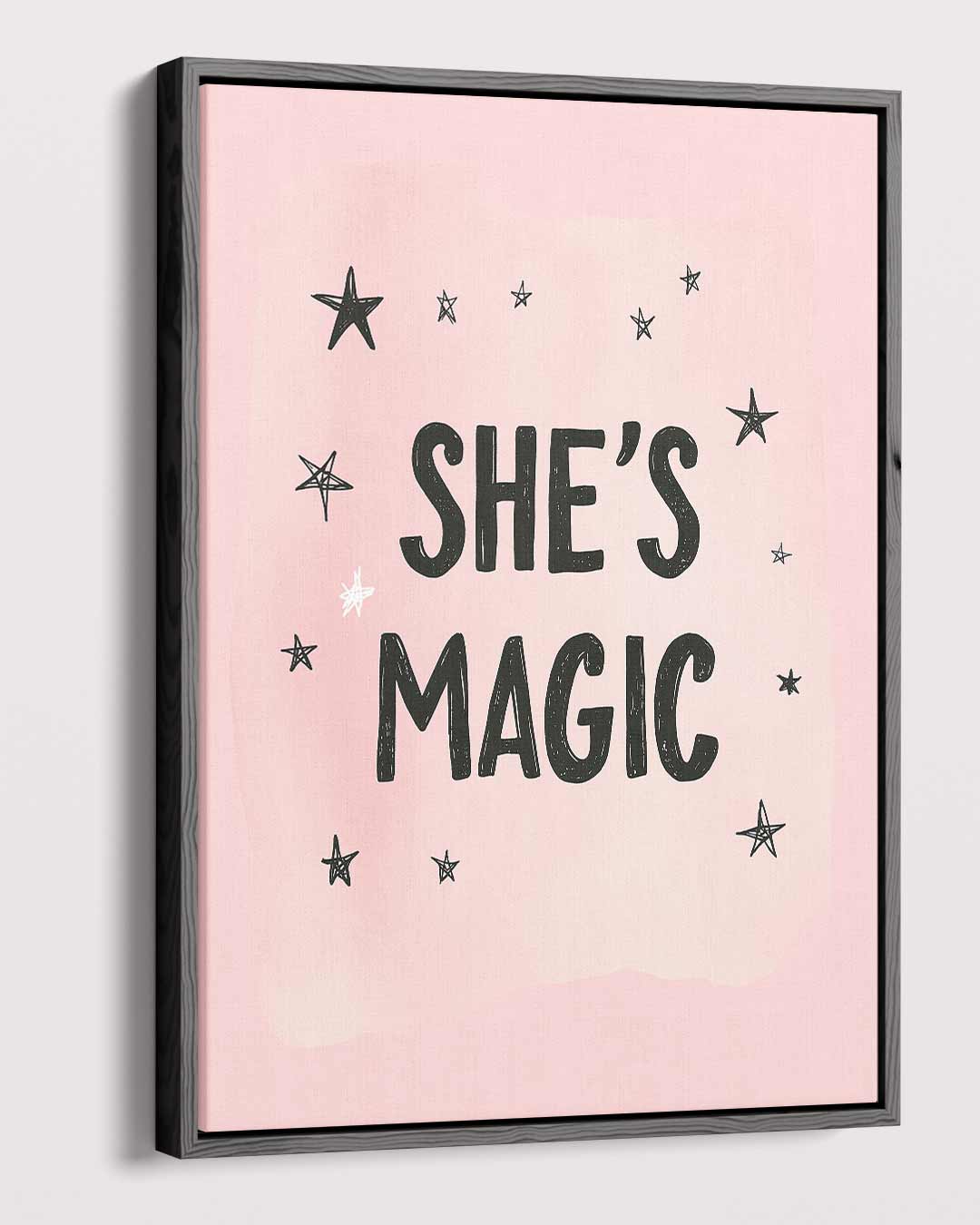 She's Magic Poster Kunstwerk-canvas-dibond-plexiglas-wanddecoratie-WallArtistic