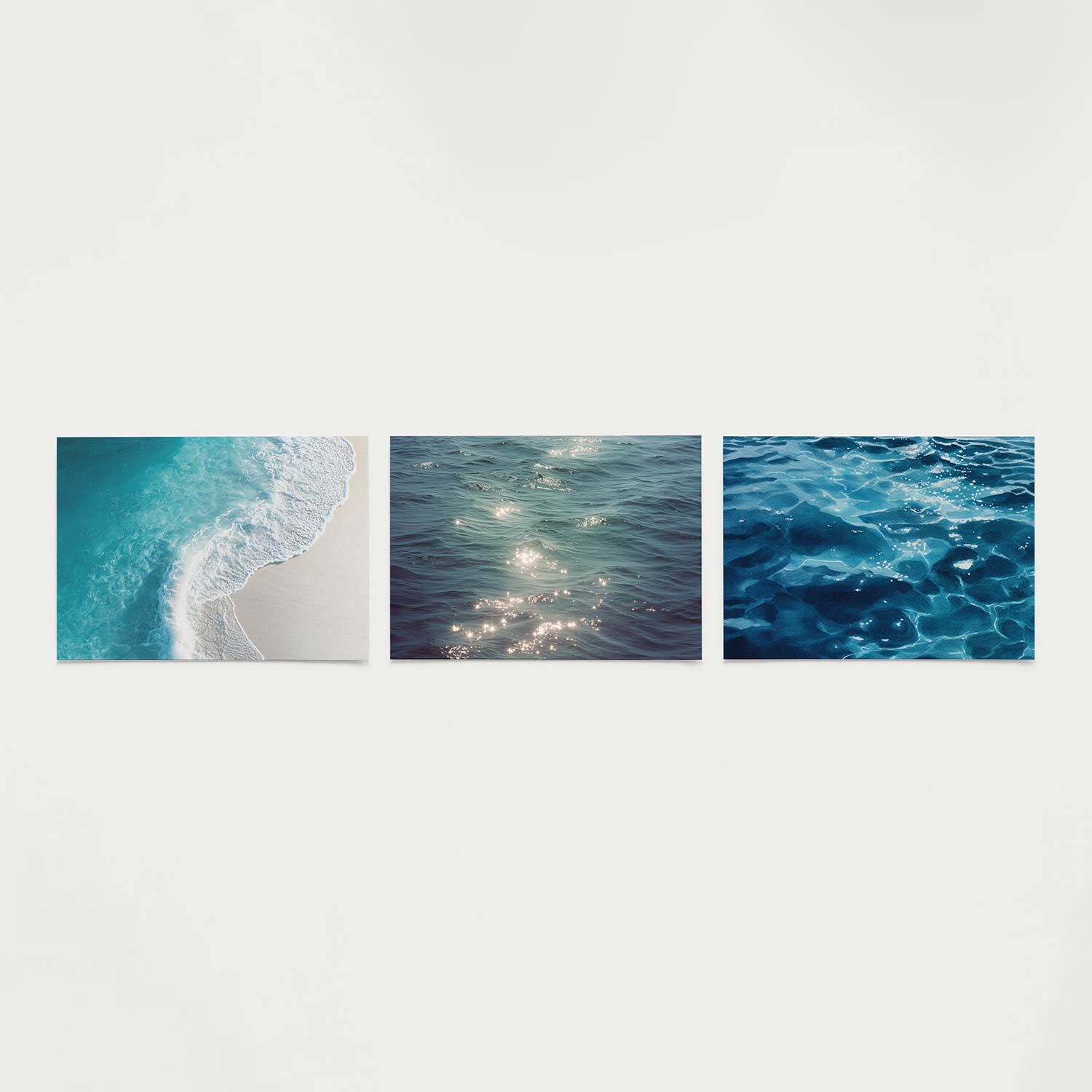 Zee en strand Posterset