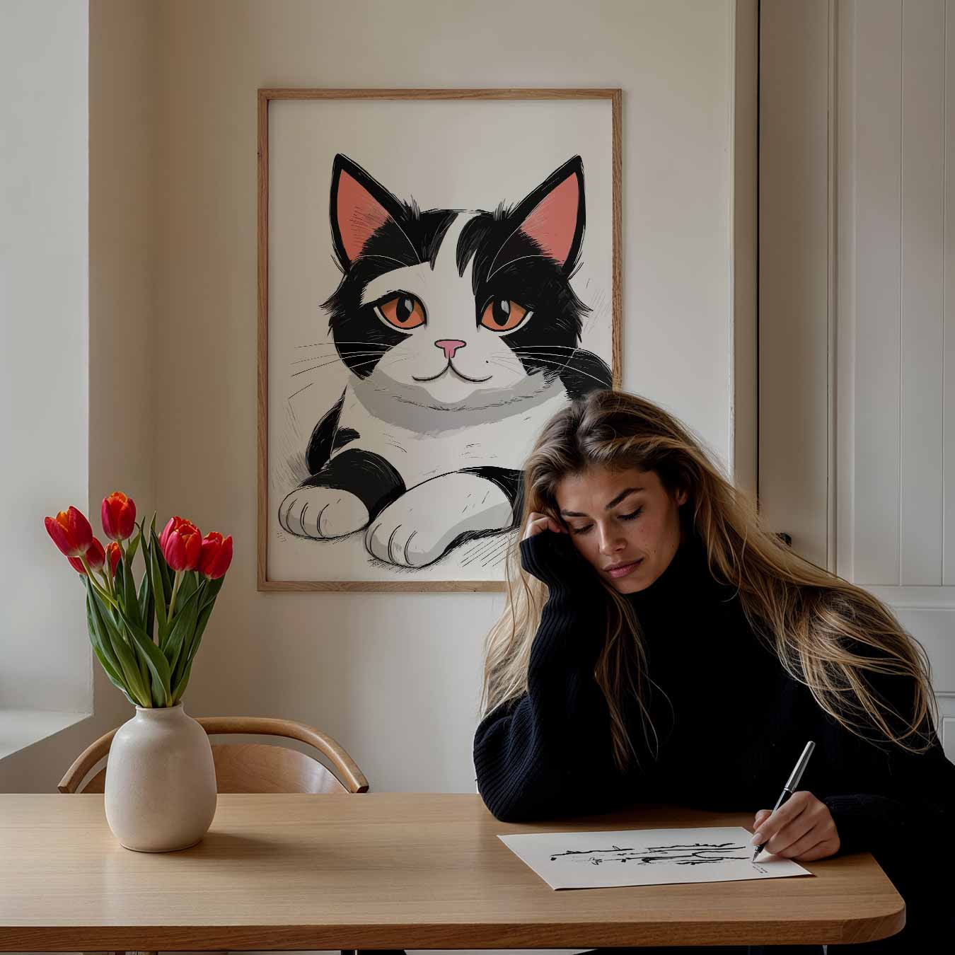 Schattige Kattenposter