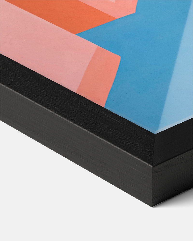 Moderne Pastel Interieur Poster-WallArtistic