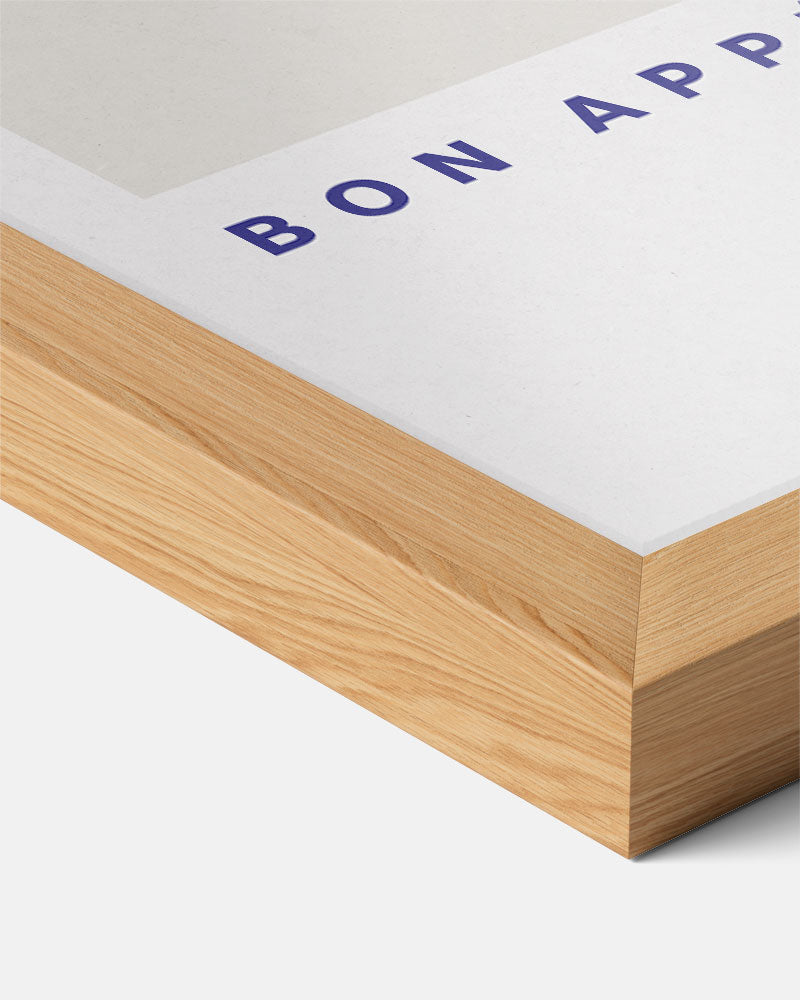 Stijlvolle Bon Appétit Kreeften Poster-WallArtistic