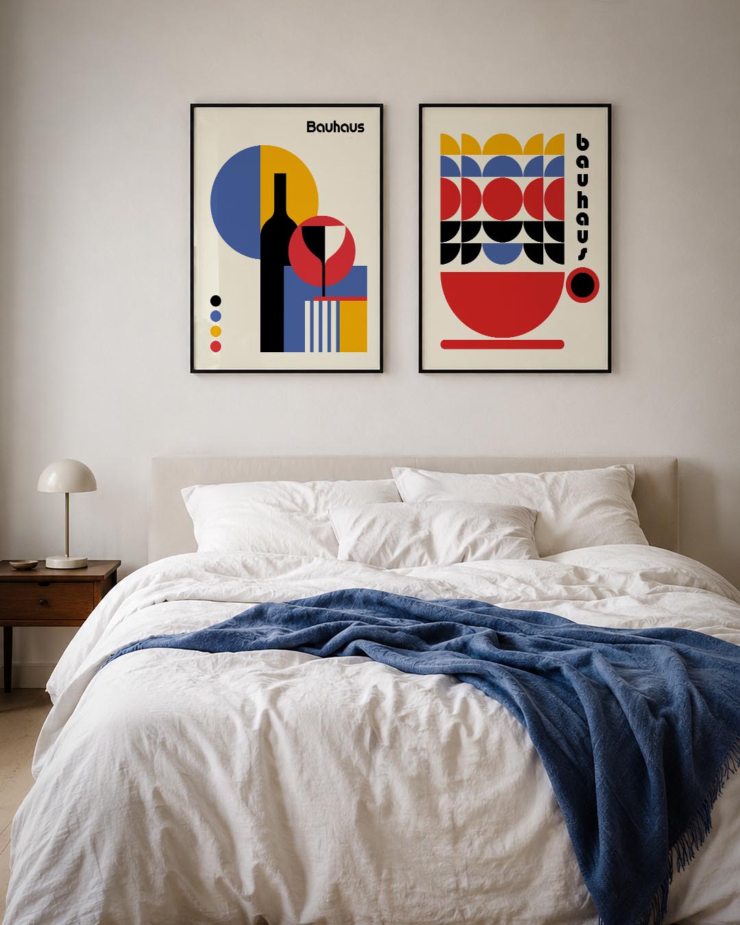 Vormen en kleurvlakken Posterset