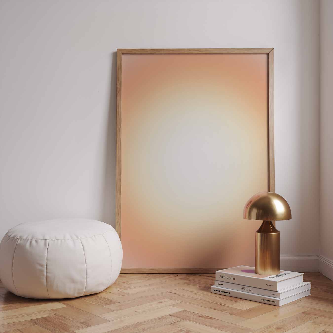 Zachte Zonsondergang Poster-WallArtistic