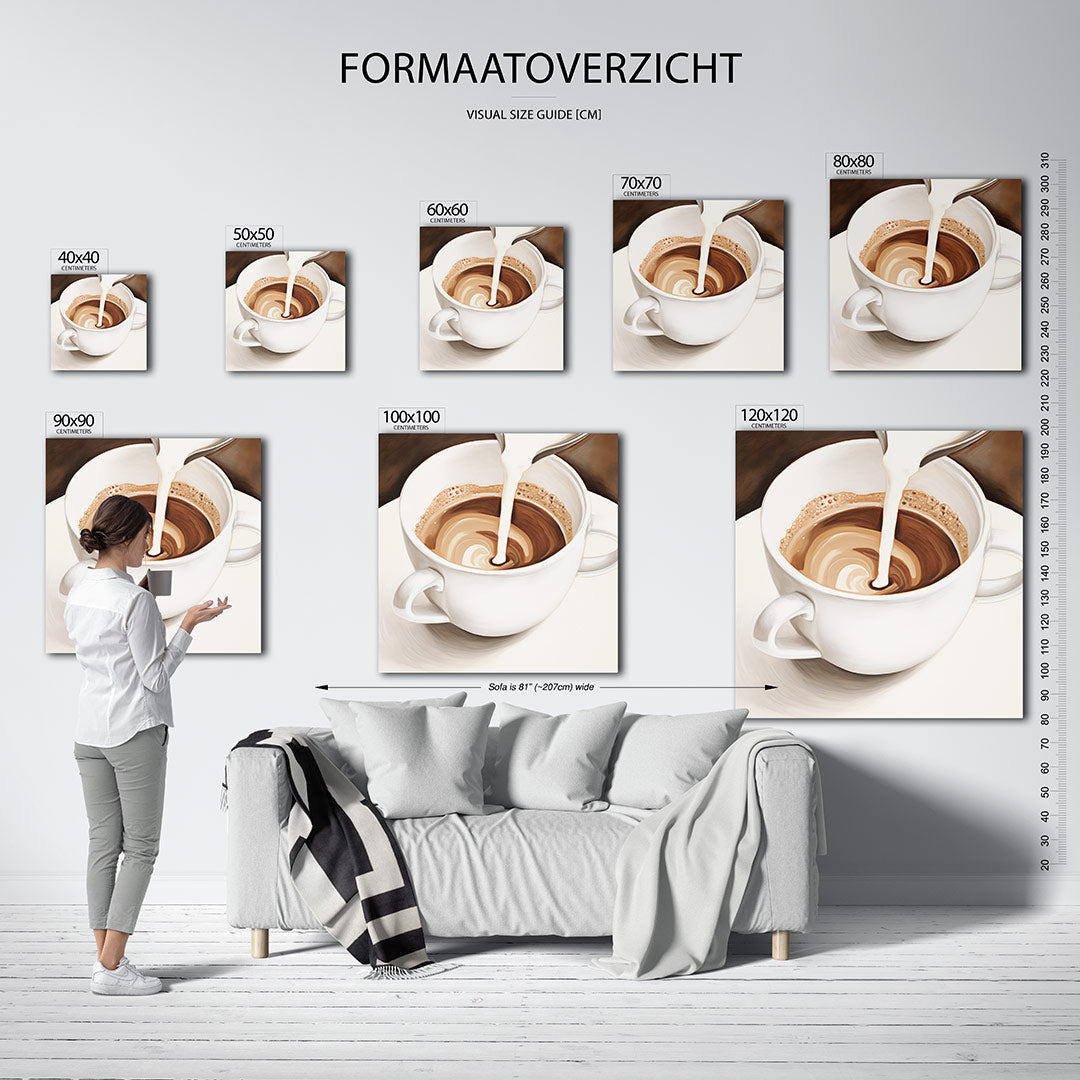 Koffiemoment Kunstwerk