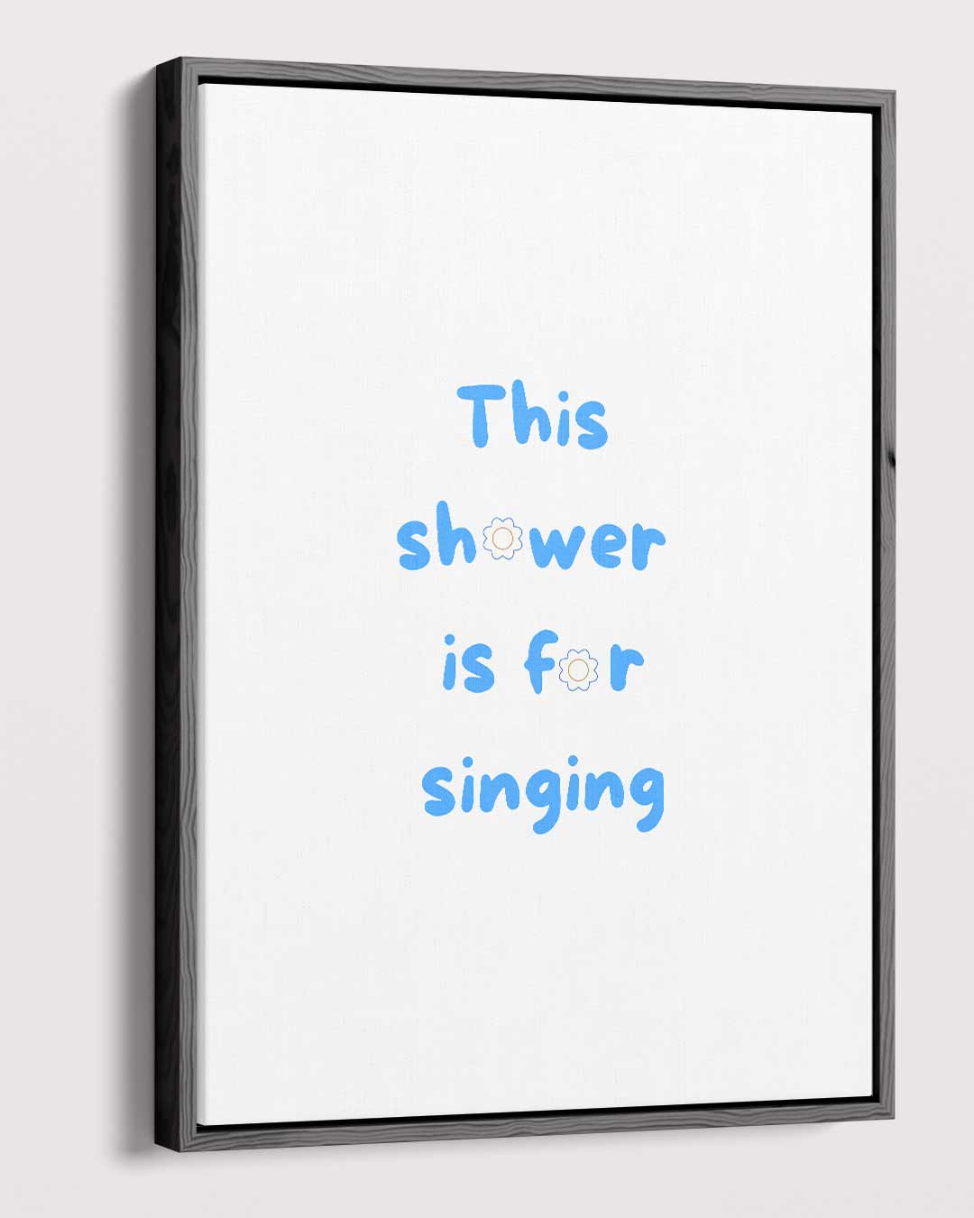 Inspirerende Doucheposter Kunstwerk-canvas-dibond-plexiglas-wanddecoratie-WallArtistic