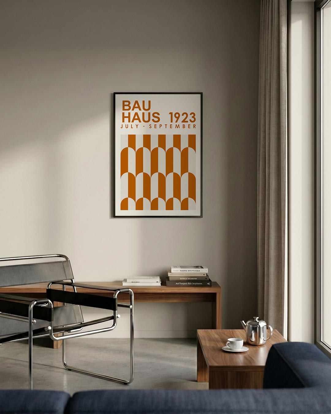 Vormritme en kleur Poster