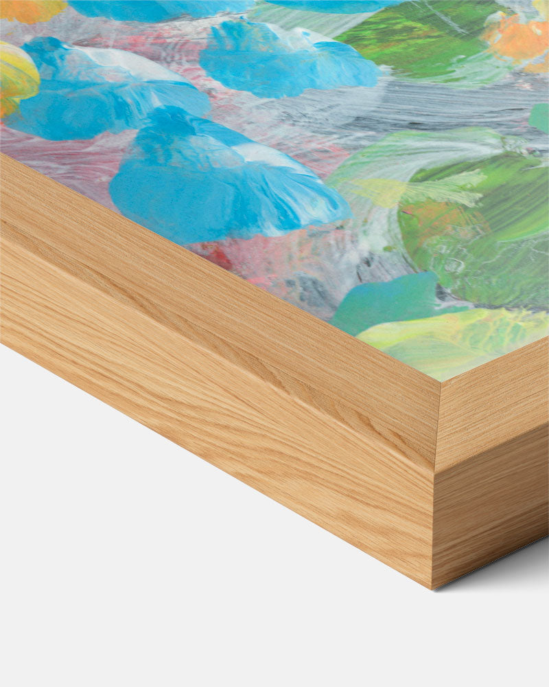 Kleurrijke Bloemendroom Poster-WallArtistic