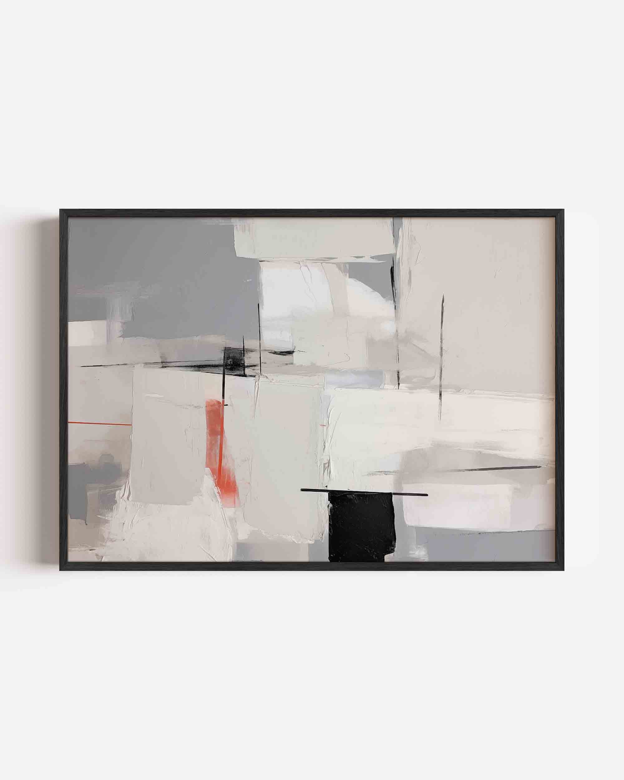 Abstracte vormen Poster