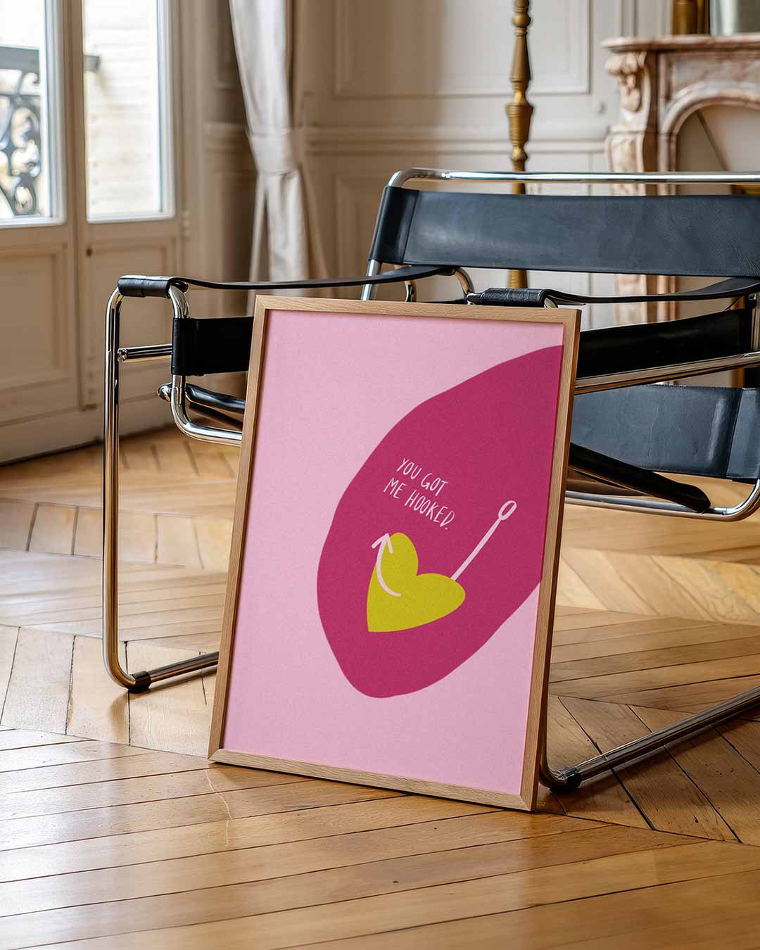 Love Hooked Hart Poster